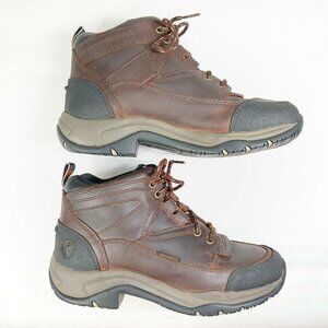 Ariat Terrain H2O Waterproof Leather Hiking Boots Women's 6.5 B Excellent Cond
